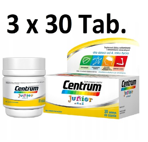 Centrum junior 3x30 - centrum,